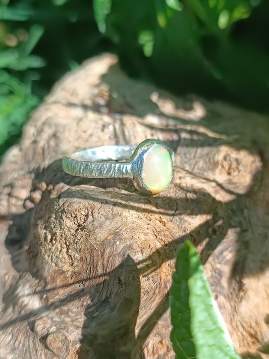 RAW OPAL RING